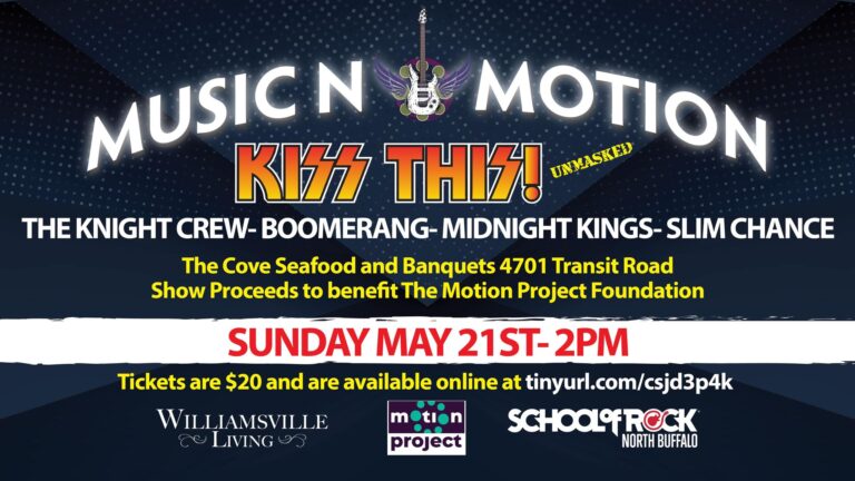 Motion Project Foundation Local concert to raise money for Motion Project Foundation on Sunday ...